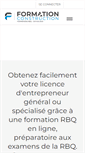 Mobile Screenshot of formationconstruction.com